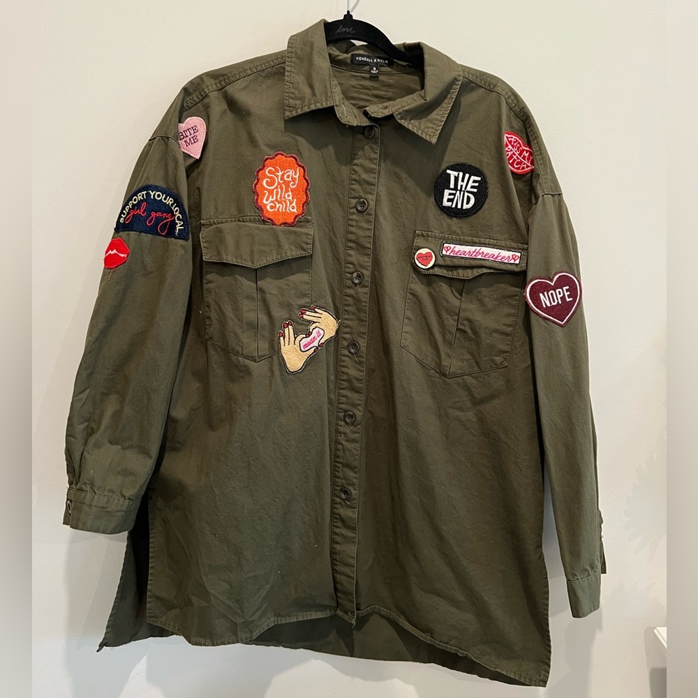 Adorable patched jacket